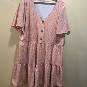 EVRI Floral Button Dress